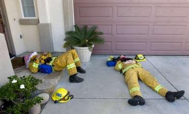 Sleeping Firefighters